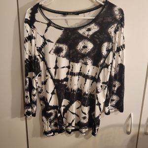 Lior Womans Black/White Top